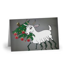Load image into Gallery viewer, Spider Goat Greeting Card (1 or 10-pcs)