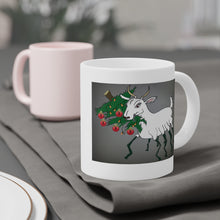 Load image into Gallery viewer, Spider Goat Festive Ceramic Mug (11oz\15oz\20oz)