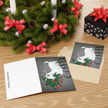 Load image into Gallery viewer, Spider Goat Greeting Card (1 or 10-pcs)