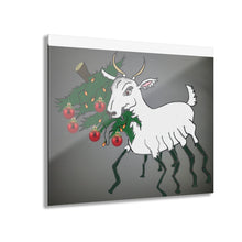 Load image into Gallery viewer, Spider Goat Print (French Cleat Hanging)