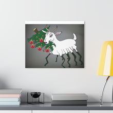 Load image into Gallery viewer, Spider Goat Print (French Cleat Hanging)