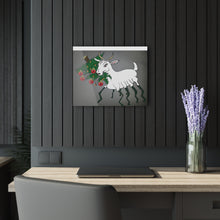 Load image into Gallery viewer, Spider Goat Print (French Cleat Hanging)