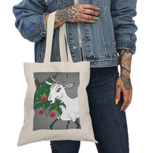 Load image into Gallery viewer, Spider Goat Natural Tote Bag
