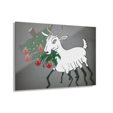 Load image into Gallery viewer, Spider Goat Print (French Cleat Hanging)
