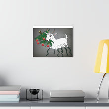 Load image into Gallery viewer, Spider Goat Print (French Cleat Hanging)
