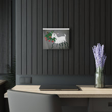 Load image into Gallery viewer, Spider Goat Print (French Cleat Hanging)
