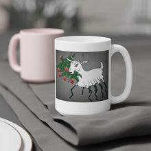 Load image into Gallery viewer, Spider Goat Festive Ceramic Mug (11oz\15oz\20oz)
