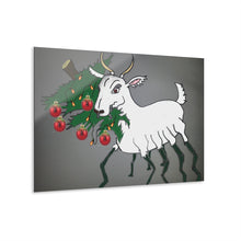 Load image into Gallery viewer, Spider Goat Print (French Cleat Hanging)
